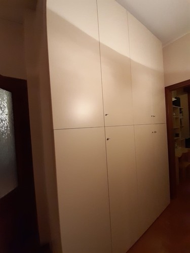 Armadio ante bianco fatto - bianco,