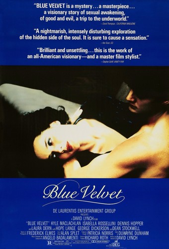 Blue velvet lynch - blue,