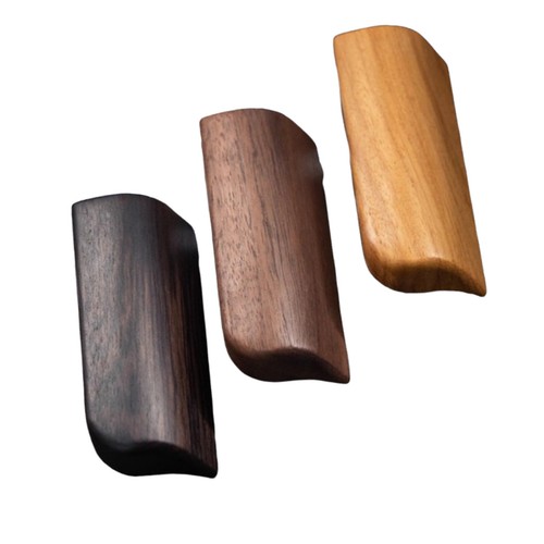 Manopola legno piastra - legno, l