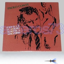 PAOLO CONTE "PAROLE D'AMORE"