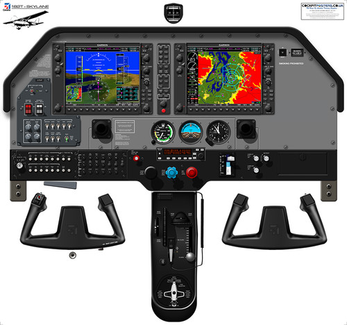 Poster cessna 182t skylane - cessna,
