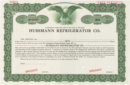 Hussmann frigorifero - frigorifero, co