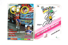 Lotto 2 Riviste Ciclismo Vintage Sei Giorni Milano 1997 Ciclo Mania Aprile 1996
