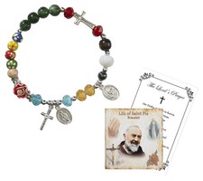 Padre Pio Bracelet with St Pio