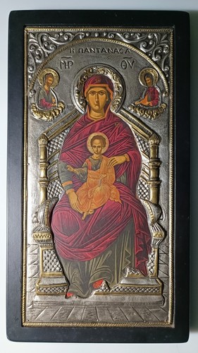 Icona greco bizantina madonna - icona,