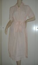 VINTAGE CAMICIA DA NOTTE SATIN ROSA CON CINTURA LEGGI LE MISURE SEXY LINGERIE