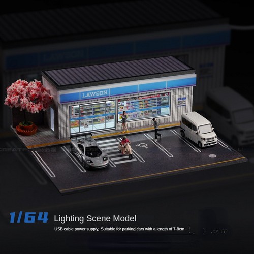 Modellino garage auto 64 - auto, 1/64