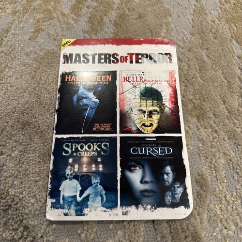 Masters terror horror dvd - of,