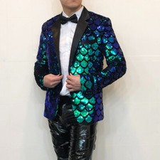 Giacca Blazer Con Paillettes