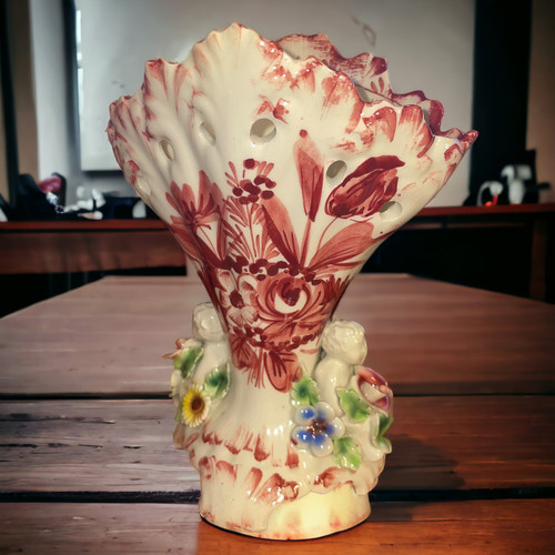 Vaso vintage capodimonte - vaso,
