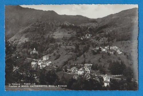 Vercelli valsesia cartolina - vercelli,
