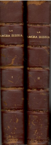 Sacra bibbia antico nuovo - la, e