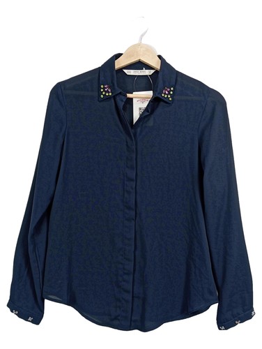 Camicia zara basic blu - zara,
