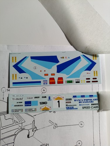 Decals lancia delta 4wd - lancia,