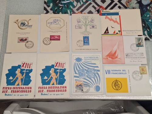 Lotto cartoline filateliche - 9,