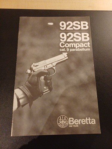 Manuale beretta 92sb compact - manuale,