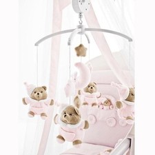 Giostrina Puccio Rosa con Orsetti Musicali - Nanan