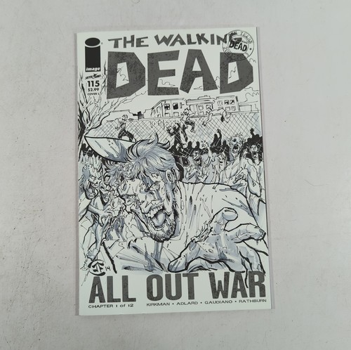 The walking dead 115 schizzo - walking,