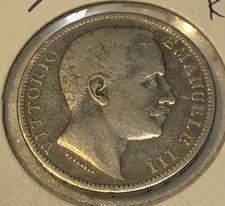 Moneta Italia rara 1902 R