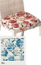 6 coprisedia con aletta fiori