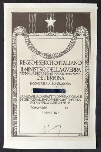Wwi attestato concessione - wwi,