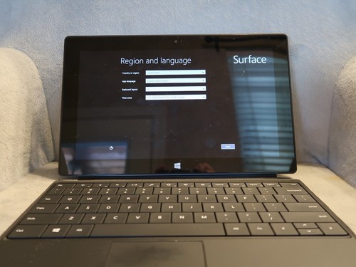 Microsoft surface tablet - surface, rt