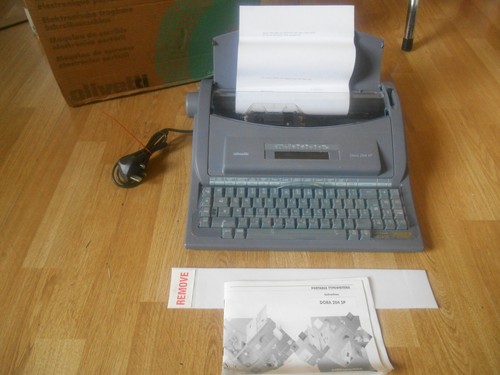 Olivetti dora 204sp electric - olivetti,