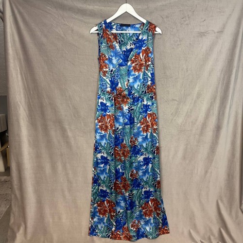 Maxi abito trussardi floreale - maxi,