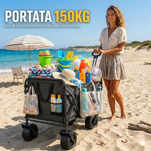 Carrello spiaggia heavy - carrello,