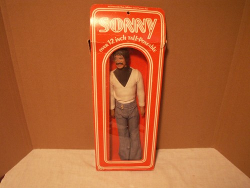 Bambola sonny bono nrfb - sonny, 12"