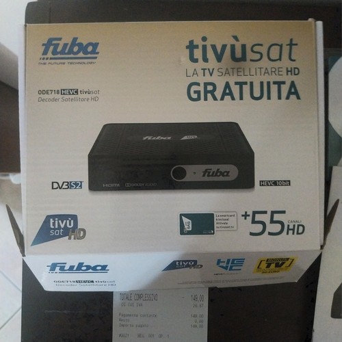 Fuba ode 718 - 718, sat
