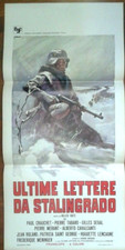LOCANDINA FILM "ULTIME LETTERE DA STALINGRADO"- di G. Katz 1971- cm 34x68 
