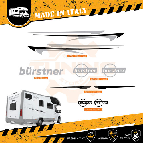 Decalcomania adesivi camper - decalcomania,