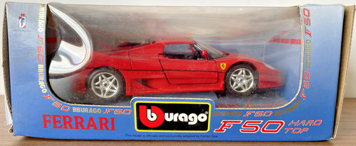 Bburago ferrari f50 - hard, top