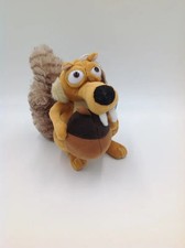 L'Era Glaciale Scrat Peluche Pupazzo 18cm con ventosa