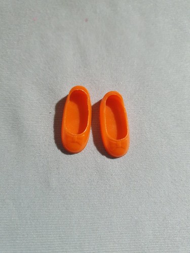Bow shoes orange - shoes, tutti