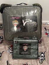 Set 4 pezzi piumone Ed Hardy