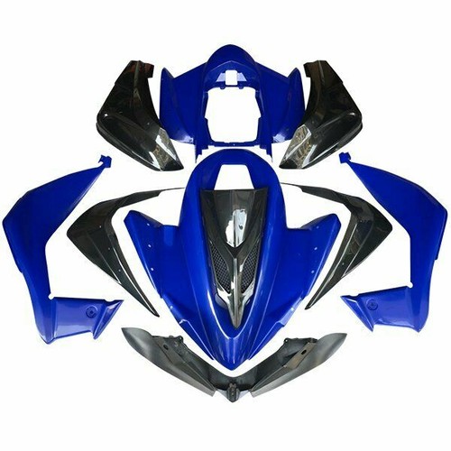 Set plastica blu - nero, tipo