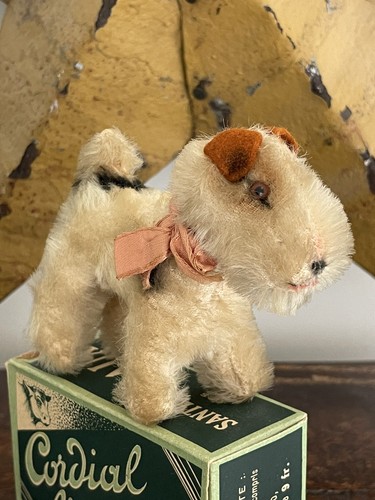 Antico vintage steiff - antico, airedale