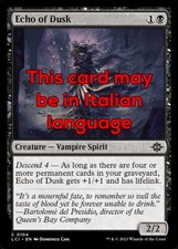 MTG ECHO OF DUSK FOIL EXC -