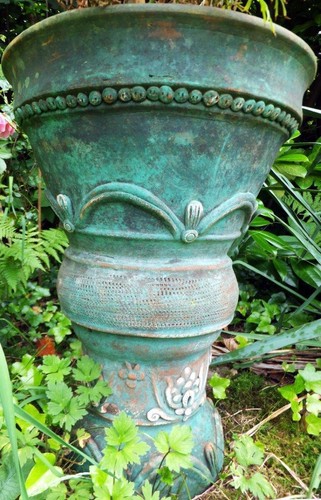 Vaso fiori argilla - fiori, di