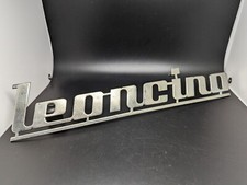 OM LEONCINO FIAT IVECO LOGO SIGLA EMBLEMA FREGIO STEMMA SCRITTA TARGHETTA BADGE