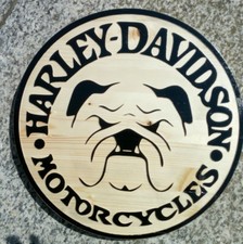 Large Vintage Harley Davidson