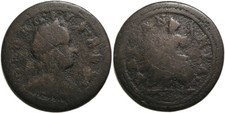 Regno 1723 Giorgio I mezzo penny