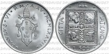 05622] VATICANO - PAPA  PAOLO VI - 500 LIRE ARGENTO 1977 AN. XV - FDC