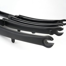 Forcella bici elegante nera