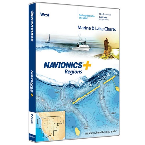 Navionics plus regioni west - navionics,