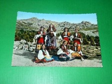 Postcard Sardinian costumes -