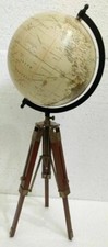 Antico tavolo mappa del mondo