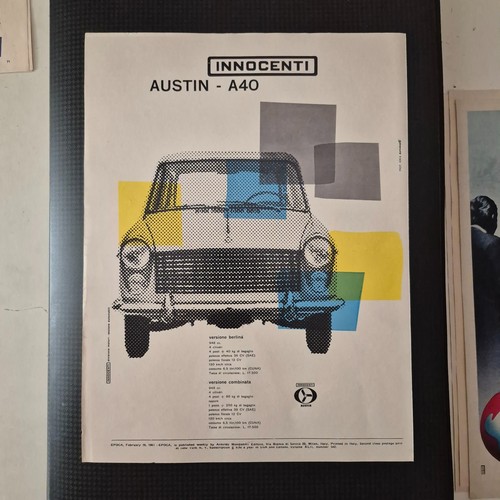 1961 innocenti austin a40 - innocenti,